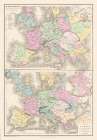 Feudal Europe 1270 to 1453 - Drioux 1882 Art Print