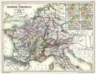 Europe Frankish Dominions Merovingian 486-768 Art Print