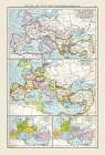 Europe Migrations - Droysen 1886 Art Print