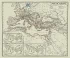 Roman Empire Diocletian Time - Spruner 1865 Art Print