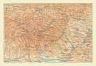 Europe Mountains Poland Slovakia - Baedeker 1896 Art Print
