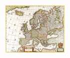 Europe - Visscher Art Print