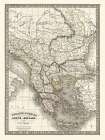 Europe Greece Turkey - Monin 1839 Art Print