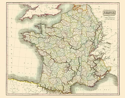 France - Thomson 1815 Art Print