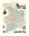 Ille et Vilaine Region France - Migeon 1869 Art Print