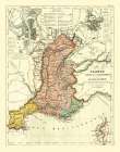 Basins of Rhone France - Cortambert 1880 Art Print