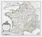 Ancient France - Vaugondy 1757 Art Print