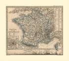 France - Perthes 1870 Art Print