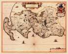 Great Britain Galloway Scotland - Blaeu 1654 Art Print