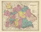 Germany 3 - Colton 1855 Art Print