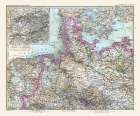 Northwest Germany - Stieler 1885 Art Print