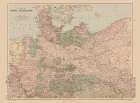 North German Confederation Germany - Black 1867 Art Print