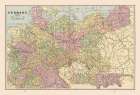 Germany - Cram 1888 Art Print