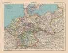 Germany - Schrader 1908 Art Print