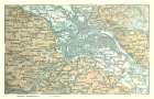 Dresden Region Germany - Baedeker 1914 Art Print
