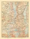 Southern Germany - Baedeker 1896 Art Print
