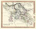 Northern Ancient Greece - Fenner 1830 Art Print