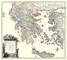 Ancient Greece - Vaugondy 1757 Art Print