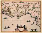 Guinea Africa - Blaeu 1635 Art Print