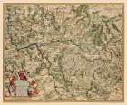 Hesse Germany - De Wit 1688 Art Print