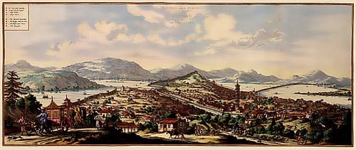 China Hong Kong Picture - Van Meurs 1670 Art Print