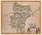 Hubei Province China - Blaeu 1655 Art Print