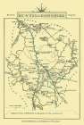 Huntingdonshire County England - Cary 1792 Art Print