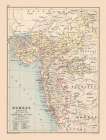 West Coast India - Bartholomew 1892 Art Print
