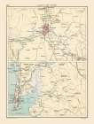 Calcutta Bombay India - Bartholomew 1892 Art Print