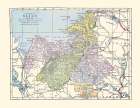 Sligo County Ireland - Bartholomew 1882 Art Print