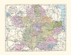 Meath County Ireland - Bartholomew 1882 Art Print