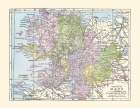 Mayo County Ireland - Bartholomew 1882 Art Print