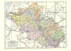 Fermanagh County Ireland - Bartholomew 1882 Art Print