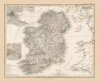 Ireland - Stieler 1885 Art Print