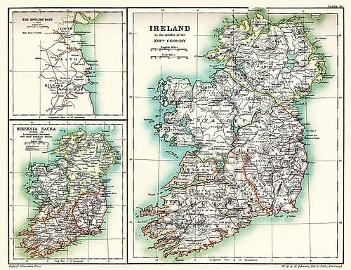 Ireland 16th Century - Poole 1902 Art Print
