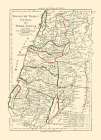 Israel Twelve Tribes - Santini 1794 Vintage Print