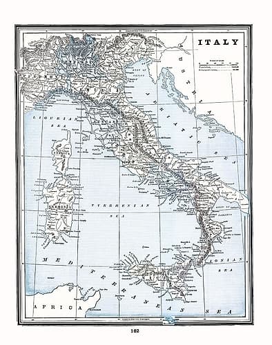 Italy - Rathbun 1893 Art Print