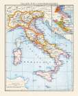 Lombards Italy  - Droysen 1886 Art Print