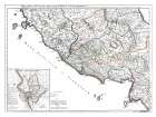West Italy -De Lisle 1731 Art Print