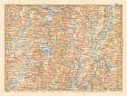 North Italy - Baedeker 1896 Art Print