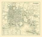 Palermo Italy - Baedeker 1880 Art Print