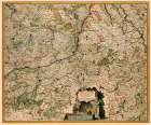 Benelux Liege Belgium - Visscher 1681 Art Print