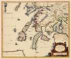 Lorna Lorne Scotland - Blaeu 1654 Art Print