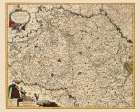 Benelux Luxembourg - Visscher 1680 Art Print