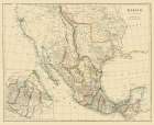 Mexico - Arrowsmith 1844 Art Print