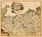 Mecklenburg Region Germany - De Wit 1688 Art Print