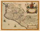 Mexico - Blaeu 1635 Art Print