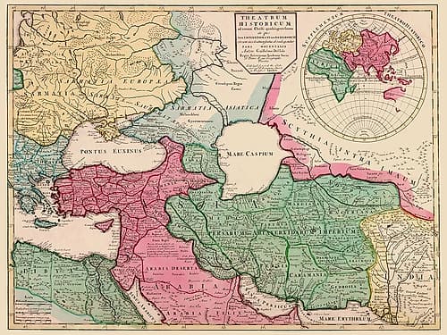 Middle East Europe - De Lisle 1712 Art Print