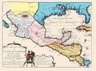 North America New Spain Mexico - 1702 Art Print by Unknown