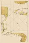 Caribbean Sea Mexico Honduras Cuba - 1700 Art Print by Unknown
